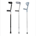 Hot Selling Comfortable Adjustable Aluminum Forearm Walking Ultra-light Elbow Crutches for Elderly People Rehabilitation Canes