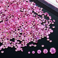 Xingyue Wholesale Price Loose Gemstone Stones Brilliant Round Cut  Gra Vvs Vvs1 pink Color Melee Moissanite Mossanite Diamond