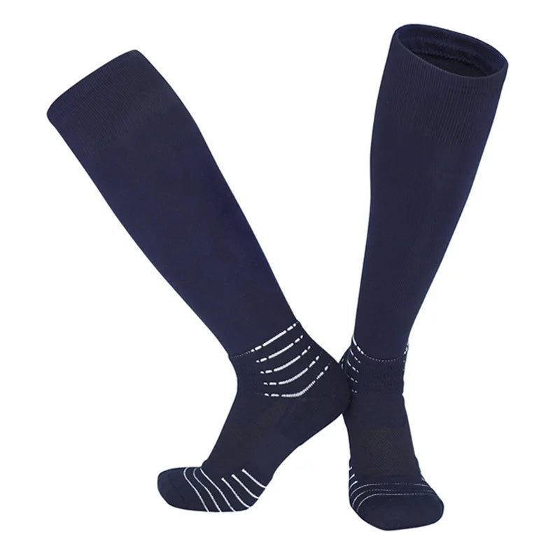 High Elastic Sport Athletic Socom Elite Soccer Football Compression Socks for Men