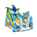 Hot Selling Outdoor Inflatable Slide Kids Cartoon Ocean Inflatable Slide for Amusement Park