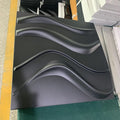 Interior Home Decor Panel De Pared En 3d Wallpaper 3d Art Wall Panels Pvc Borad Black Wave