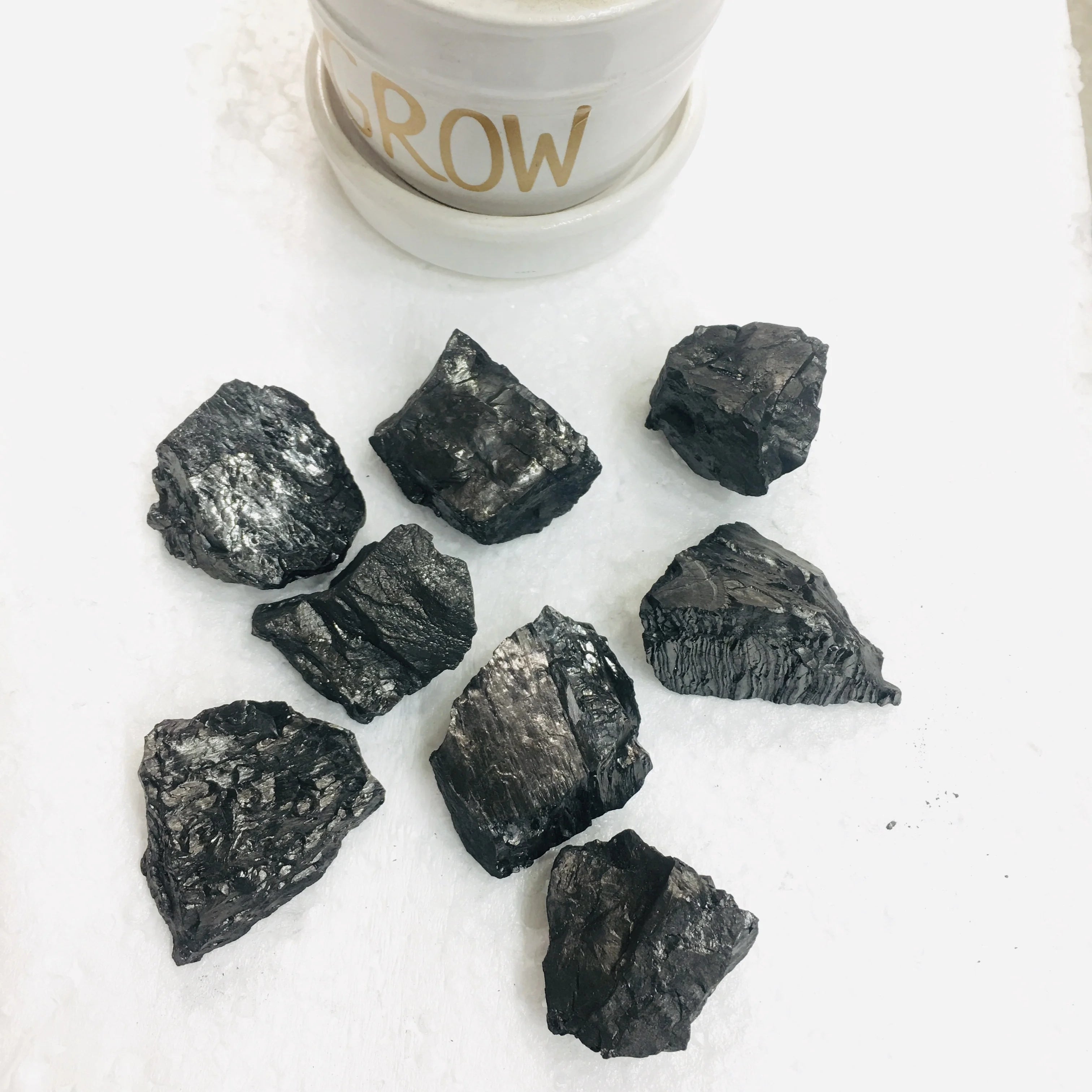 New Product Wholesale Healing Crystals Minerals Raw Gemstone Natural Rough Shungite Stone for Fengshui