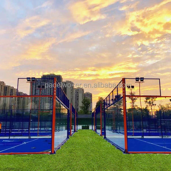 Hot Sale Padel Tennis Court Equipment with Panoramic Glass Supplier From China