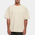 Streetwear Crew Neck Casual Garment Dyed 100% Cotton Heavy Brushed Short Sleeve Solid Eco-Friendly Summer T-Shirt Men Boxy