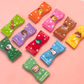 100Pcs Simulation Resin Christmas Candy Flatback Cabochon for Hair Bows DIY Scrapbooking Phone Decoration Accessories