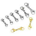 Double Lobster Clasps Size 9mm 10mm 11mm 12mm 13mm 15mm Wholesale Stainless Steel Lobster Clasps for DIY Jewelry