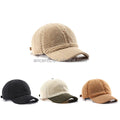 Wholesale Blank Embroidery Sherpa Cap Custom Corduroy Sports Adult Caps