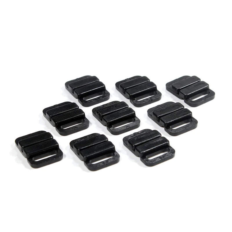 Fashionable Plastic Breakaway Bra Clip 10mm Front Closure Buckles OEM Size Bra Strap Accessories