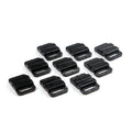 Fashionable Plastic Breakaway Bra Clip 10mm Front Closure Buckles OEM Size Bra Strap Accessories