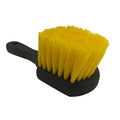 Grade Yellow Manual Bristle Hair Washing Brush Customizable OEM Support for Cleaning