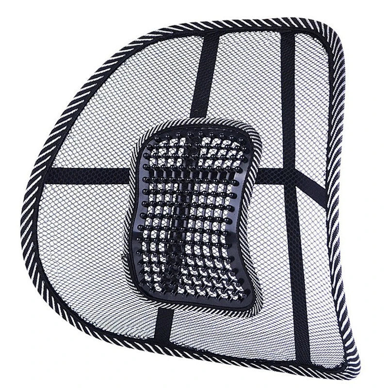 Hot Selling Cool Lumbar Lower Support Mesh Chair Cushion Pain Relief Car Office Home Seat Back Support