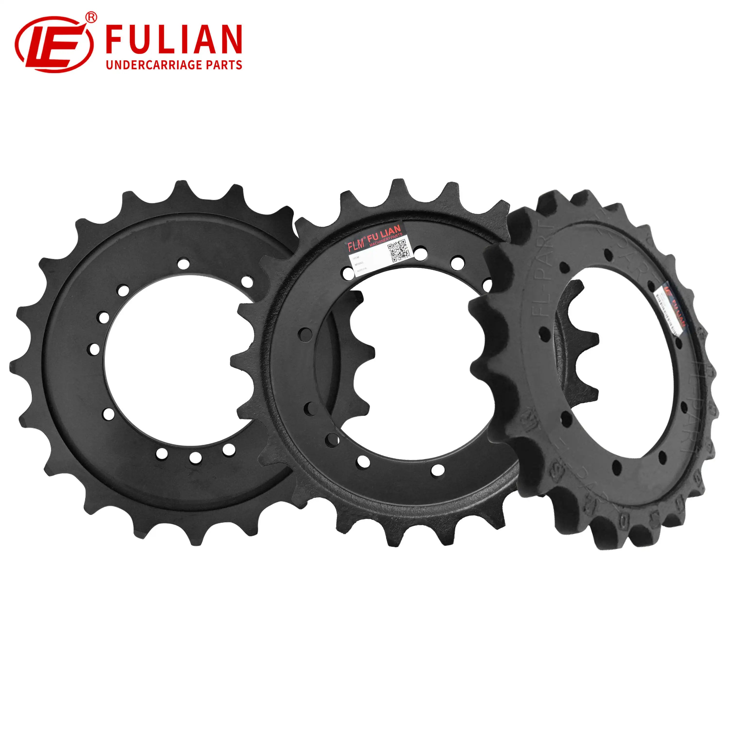 Undercarriage Spare Parts Mini Excavator ZX25 Sprocket Drive Sprocket