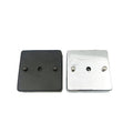 2026 Metal Square Lamps Base No Shade Required China Lamp Parts and Accessories Ceiling Lamp Canopy