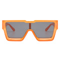 Superhot Eyewear 53500 Fashion 2021 Shades Flat Top Men Women UV400 Oversize Sunglasses