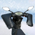 Motorcycle Gloves Winter Handlebar Thickened Cold Warm Men's and Women's Cycling Handguards PU Leather Manufacturer Wholesale