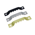 Iron 39x7mm Black Oxide Galvanized Brass-plated Sawtooth Photo Picture Frame Hanger Hook Box Packaging Home Decor Hardware