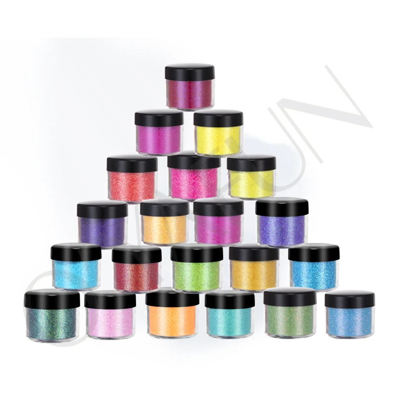 Bulk Glitter Powder Automotive Paint Metal Flake Glitter Powder Can Be Customized Nail Glitter Powder for Resin