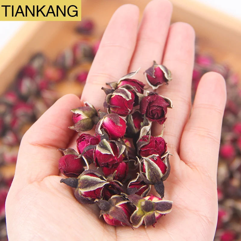 100% Natural Edible Top Quality Herbal Tea Dried Gold Phnom Penh Rose Tea Rose Buds Tea Golden Rose Flower