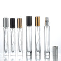 Thick Bottom Vintage 10ml Round Glass Perfume Skincare Packaging Bottle Empty Refillable Glass Spray Atomizer Bottle
