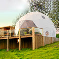 2 Storey Pod Outdoor Waterproof Camping 4m-40m Round Ball Luxury Glamping Geodesic Desert Igloo Dome Tent House