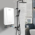 Single Point 3500W No tank Bathroom Kitchen Instant Water Heater Shower 220V Electric