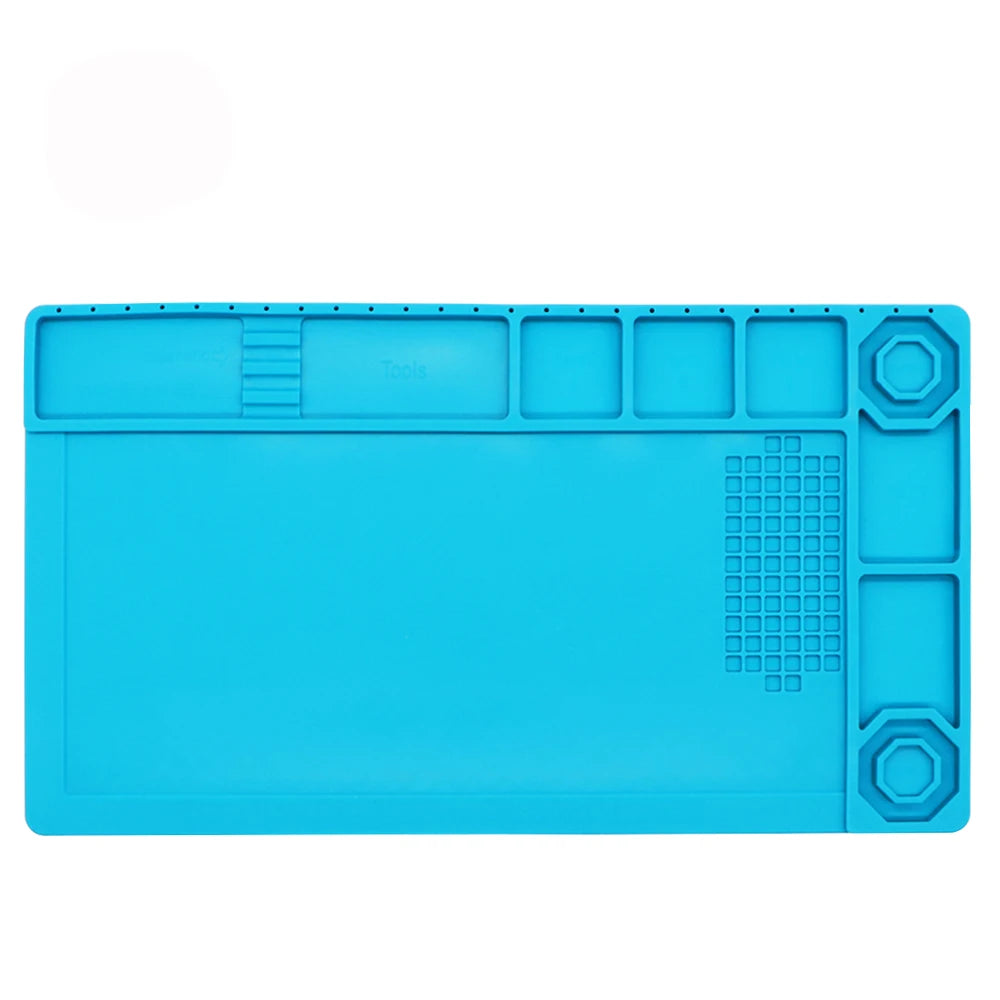 Heat Resistant Silicone Soldering Mat Magnetic Pad Phone Repair Work Pad Mat