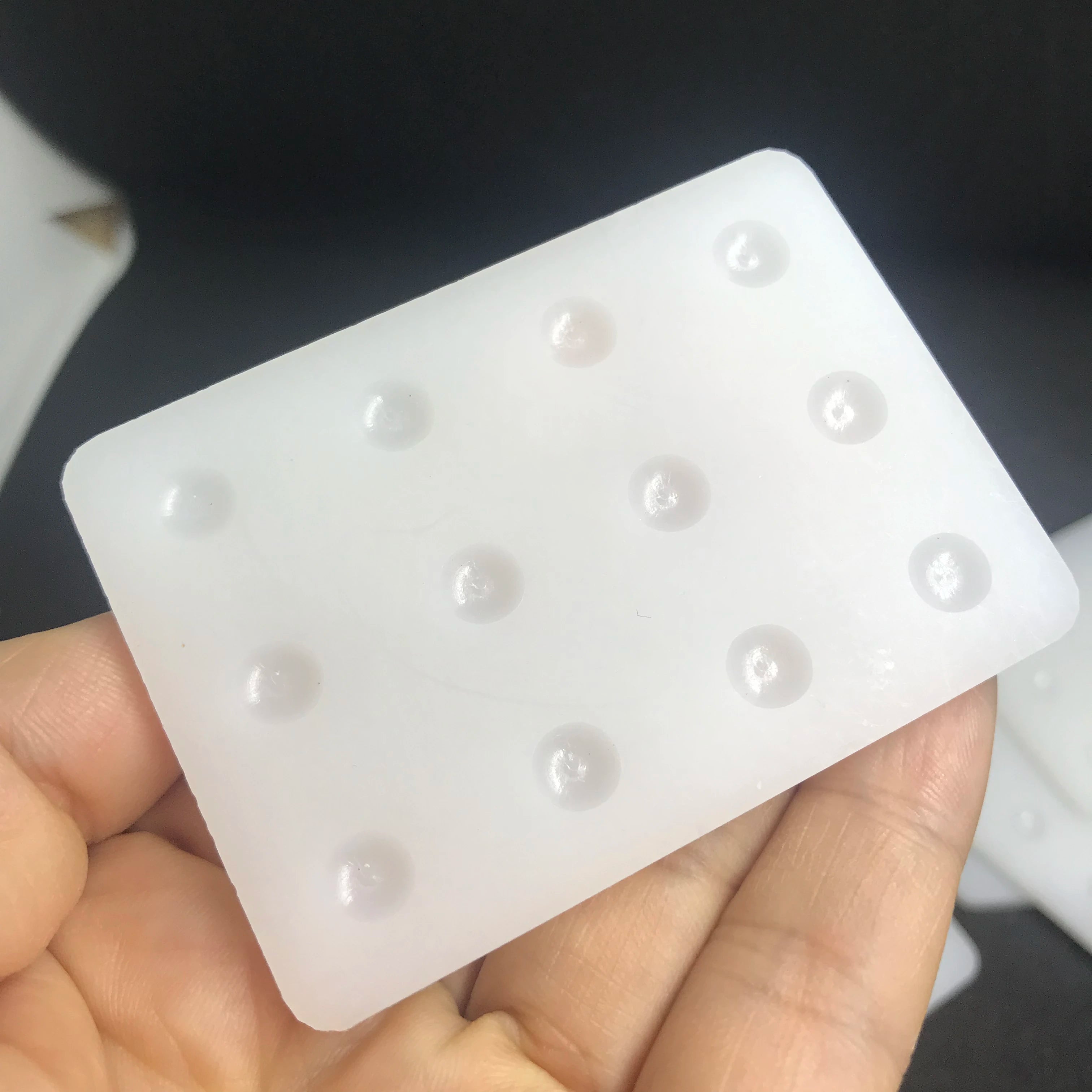 Wholesale HDPE Reusable Non Melt Eyelash Extension Glue Holder Lash Adhesive Trays