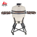 KIMSTONE 22 Inch Gril Butane Gas Mini Ash Shovel Lotus Grill Barbeque Outdoor Conquer System Kamado Grill