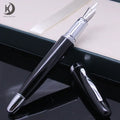 VIP Collection Chrome Fountain Pen Customized Name logo Luxury Custom Pen Designer Business Gift for Car Calligraphy Writing Pen