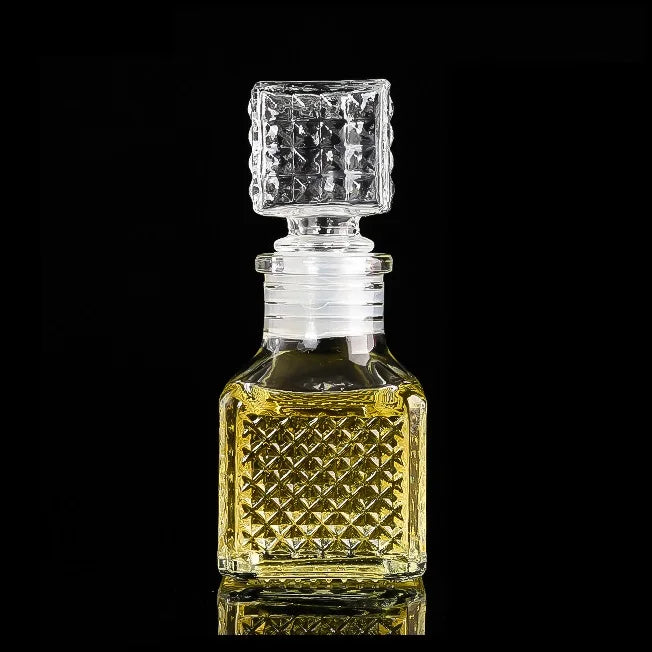 New Creative 50ml Lead-free Mini Crystal Glass Decanter bar Wine Whiskey Decanter Bottles