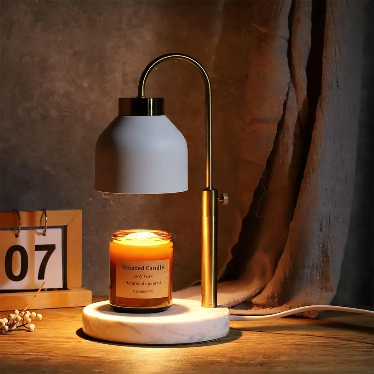 Candle Warmer Lamp Dimmable Warmer Candles No Flame Scented Candle Wax Warmer
