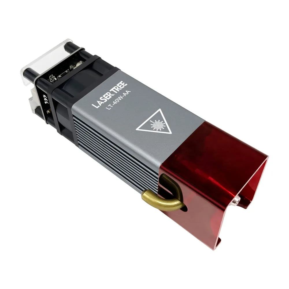 LASER TREE 40W Laser Lazer Module 450nm 5W Optical Power Diode Laser Engraving Cutting Head  Air Assist Wood Marking DIY Tool