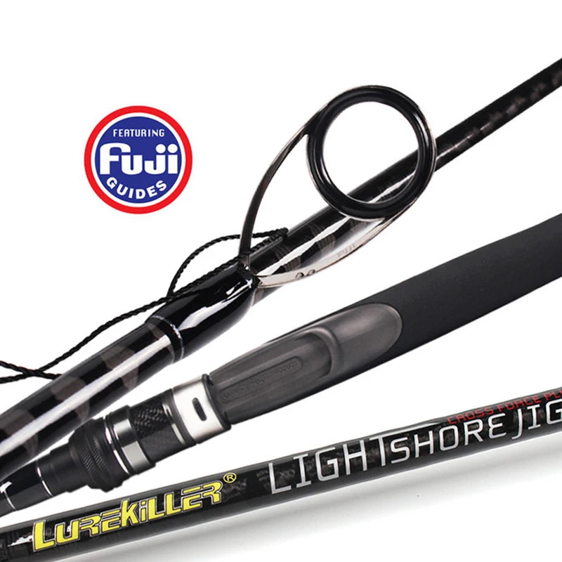 Lurekiller Ultralight High Carbon Jig Fishing Pole Saltwater Slow Jigging Rod
