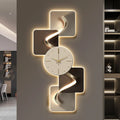 2024 New Creative Clock Premium Sense Crystal Painting and Wall Artist Home Decoration Paintings Led Unique Wall Clock
