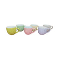 Lovely Ceramic Cups of Different Colors Bone China MUG OEM Both Hot and Cold Water Are Acceptable