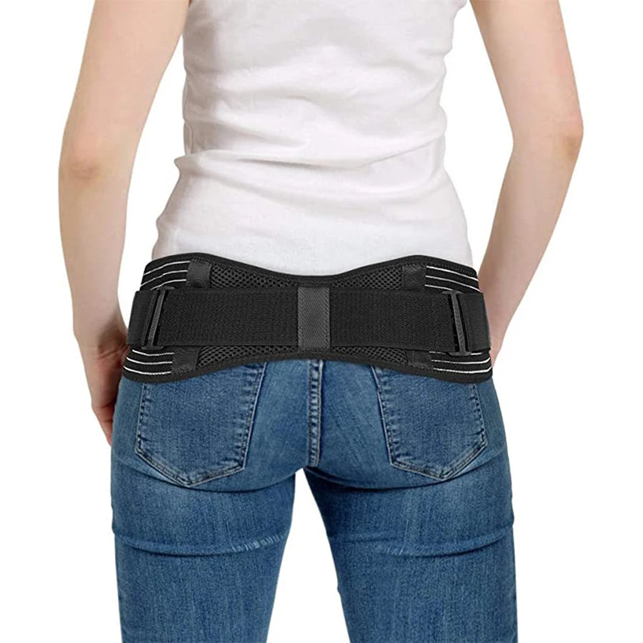 Custom Logo Compression Adjustable Stretch Breathable Hip Sacroiliac Si Joint Hip Belt