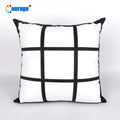 Popular Multi-screen Diagram 45*45cm 9 Panel Sublimation Polyester Pillow case Blank