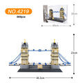 4219 969pcs World Architecture Tower Bridge-LondonEngland Building Blocks City Scenery Sets Building Blocks Children Toys