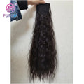 New Arrival Cheap Clip in Wrap Around 28 Inches 160g Kinky Curly Ponytail Synthetic Hair Extensions MegaBDM