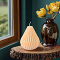 Handmade Soy Wax Aromatherapy Candle Pear-Shaped Creative Design Photography Prop Home Decoration Holiday Ornament