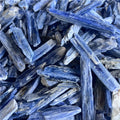 Natural Natural Raw Stick Rough Crystal Wand Blue Celestite Kyanite Strip Blades for Decoration