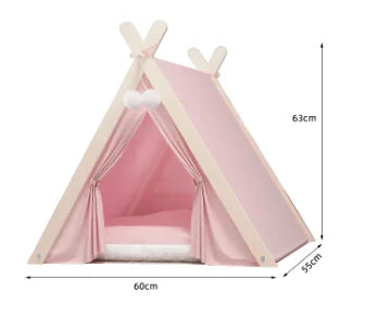 Soft Pet Tent Bed Dog Cat Tent Indoor Waterproof  Breathable Outdoor Pet Tent Suitable for Cat Puppy Bunny and Small Animal