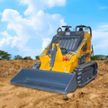 25hp Kubota Engine Crawler Skid Steer Loader 530kg Track Skid Loader with Moog Hydraulic Cylinder Core Components From China