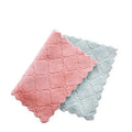 Microfiber Absorbent Kitchen Dish Cloth TowelNon-stick Oil Washing Cloth Rag Household Tableware Cleaning Wiping Tools