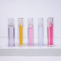 Transparent Organic Lip Oil Private Label Plumping Coconut Roller Ball Glossy Lip Oil