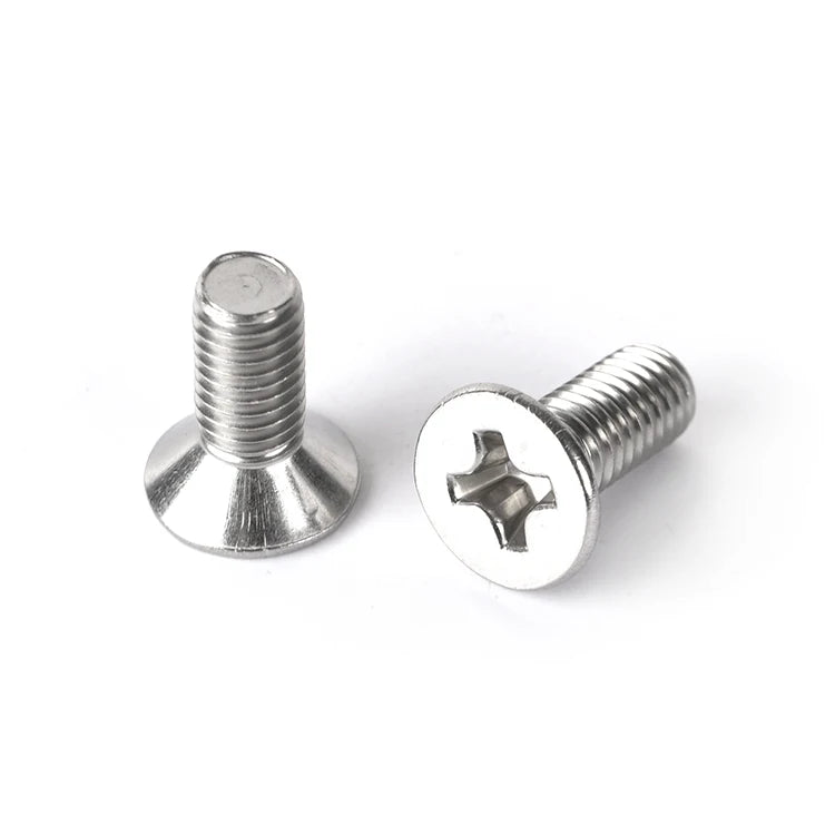 Screw Stainless Steel DIN965 Blue Zinc Plated Phillips Csk Head Machine Screws Manufacturers