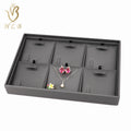 HLB Factory Fine Jewelry Sets Tray Organizer Necklace Ring Earrings Tray for Exhibition Show