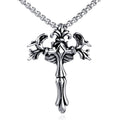 Accessories Europe Fashion Personalized Custom Jewelry Stainless Steel Cross Pendant for Boyfriend