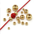Wholesale 500pcs 2-10mm Round Genuine Copper Beads Brass Spacer Rondelle Beads Jewelry Making Bracelet Supplies