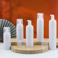 8oz Empty Cleanser Foaming Face Wash Bottle Pet Plastic pink Amber White  Foam Pump Bottle 250ml Foaming Hand Soap Bottle